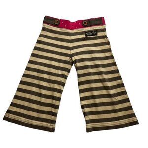 Matilda Jane Striped Wide Leg Pants Girls Size 4